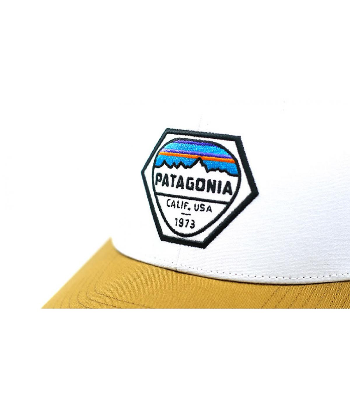 trucker Patagonia blanco Fitz Roy Hex Trucker white Patagonia Headict